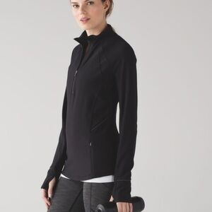 53. Lululemon Fresh Tracks 1/2 Zip
Black